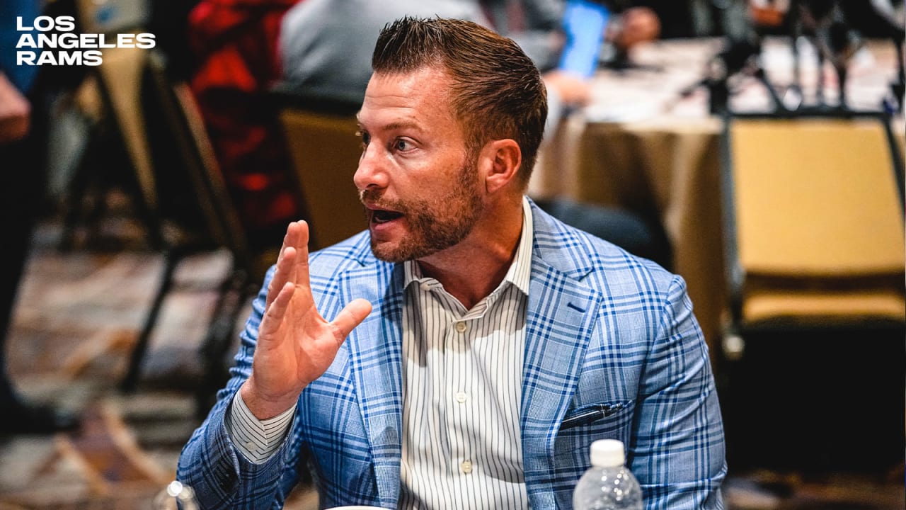 Sean McVay addresses interest from NFL TV partners