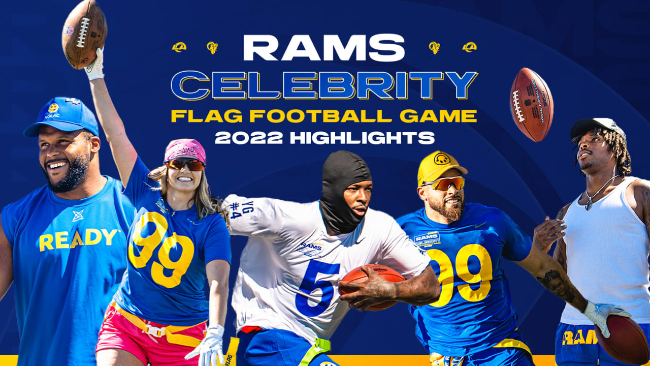 Los Angeles Rams Celebrity Flag Football Game Recap