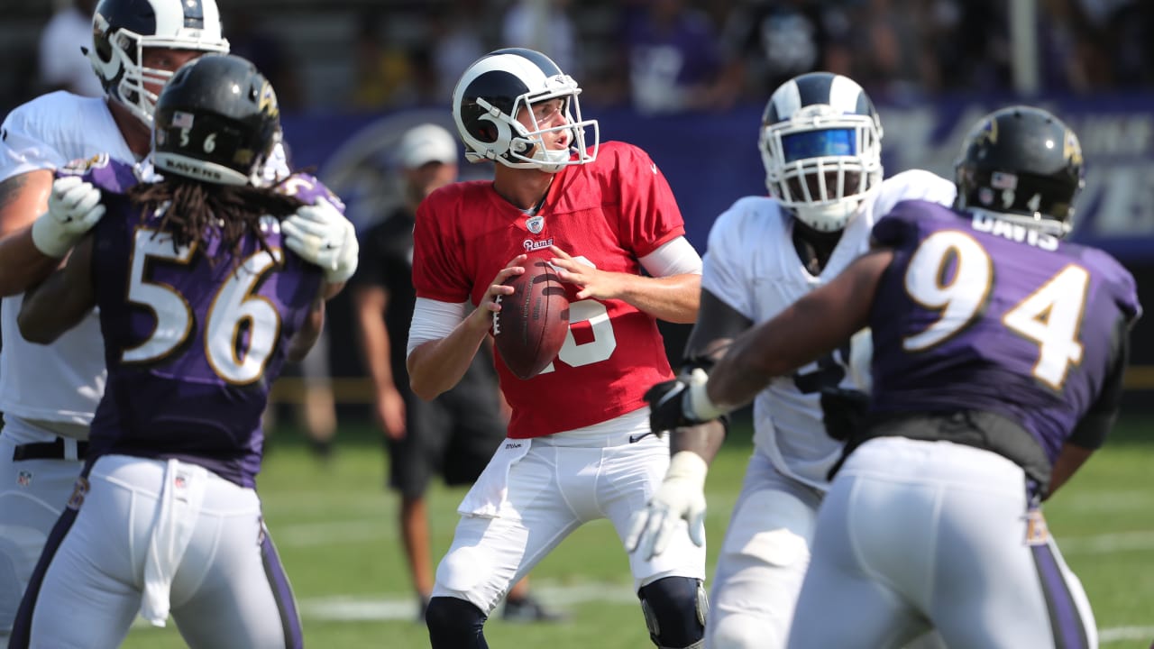 Baltimore Ravens stomp past Los Angeles Rams, 45-6, for another