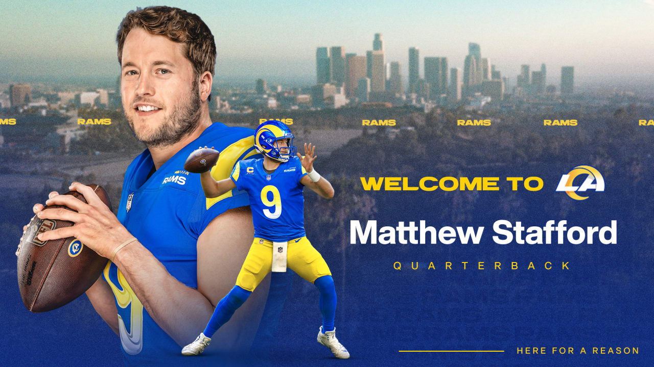 The Draft Network on X: QB1 for the Los Angeles Rams. Matthew Stafford.  