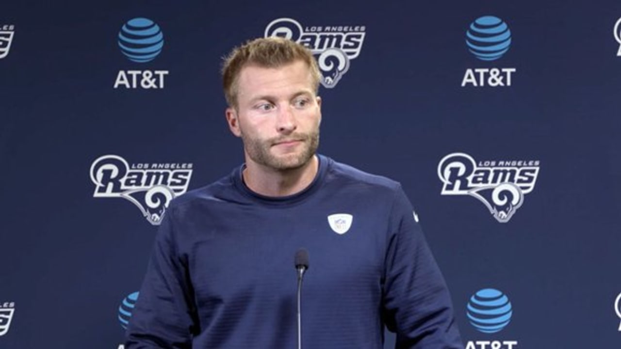 Sean McVay Press Conference 96