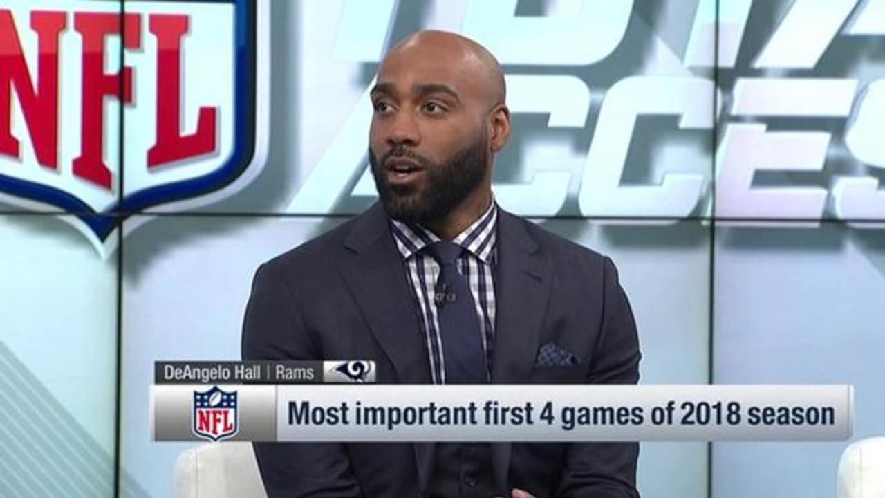 Former Pro Bowl CB DeAngelo Hall is NFL Network's latest addition