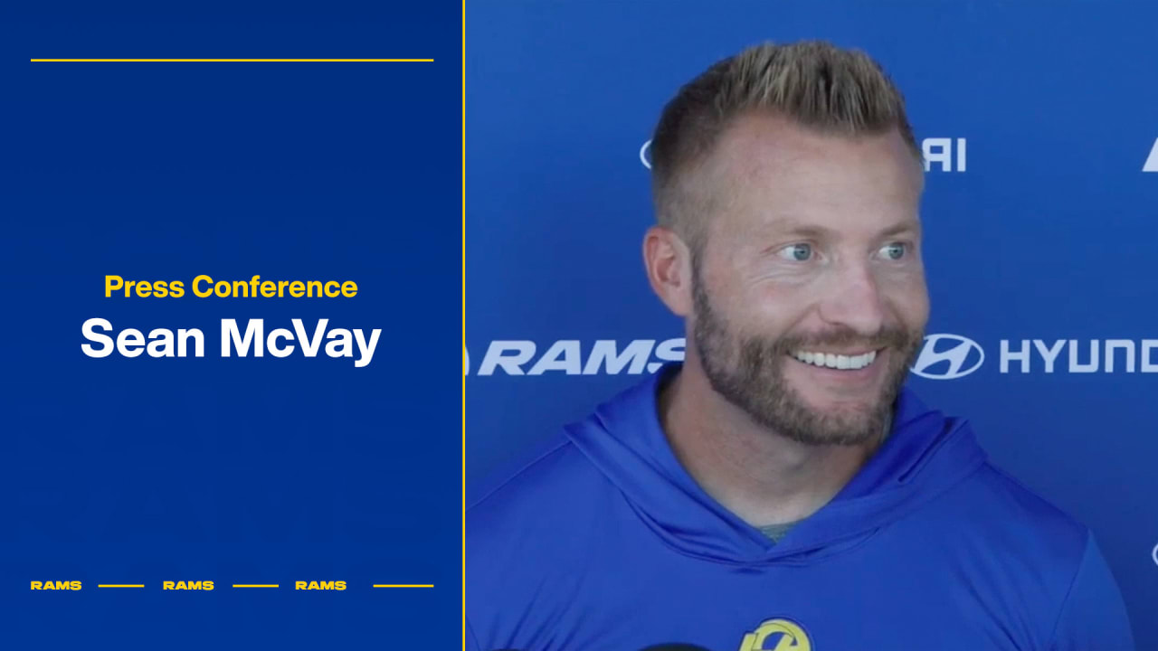 Top Takeaways from Rams head coach Sean McVay's Aug. 13 press