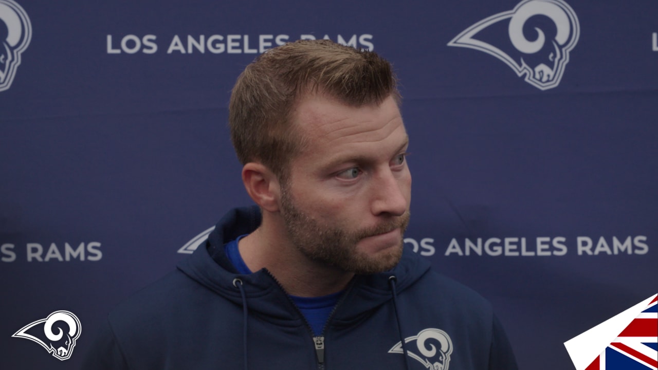 Sean McVay On Trip To London, Injury Updates For Sunday