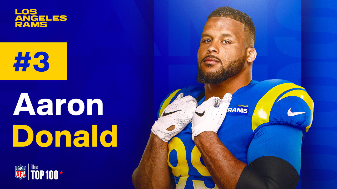 Aaron Donald of the Rams Named No. 1 In NFL's Top 100 Players List