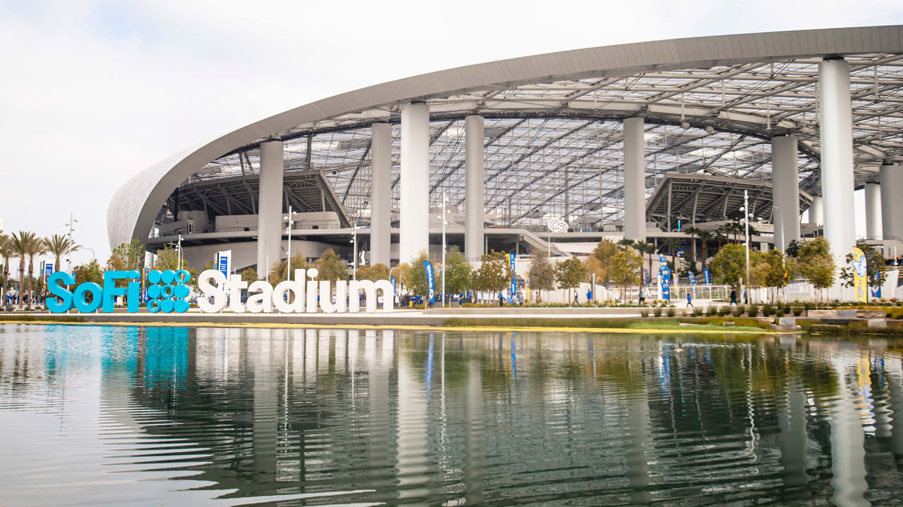 How SoFi Stadium recycles rainwater through its eyecatching lake