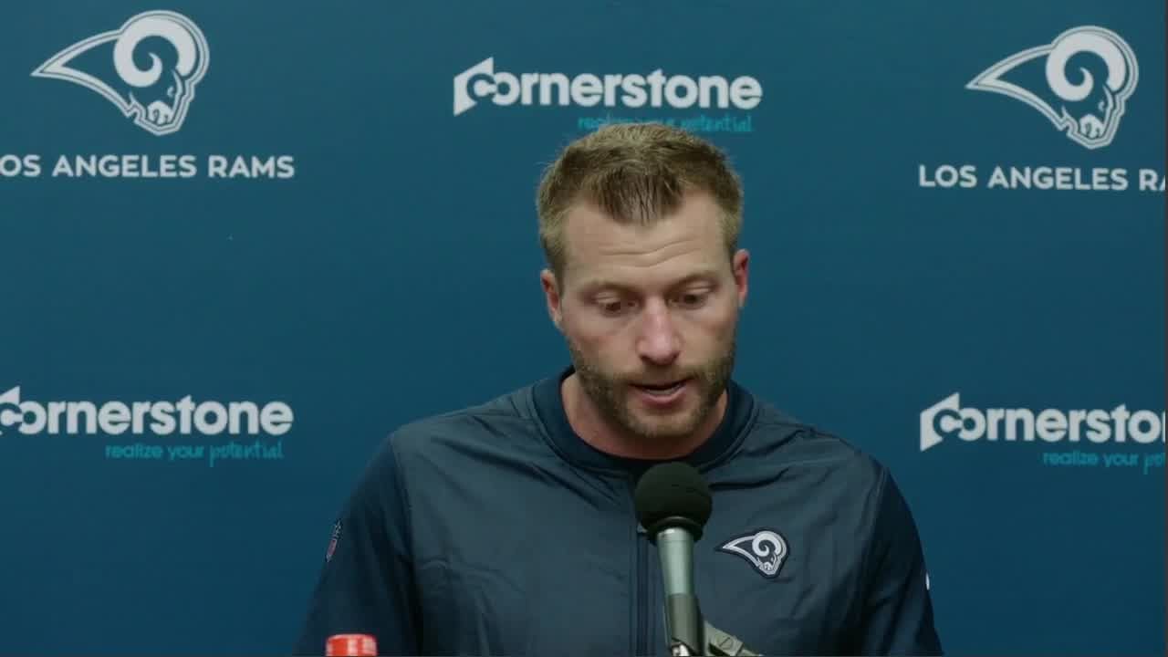 Sean McVay speaks out on Matthew Stafford's motivation heading