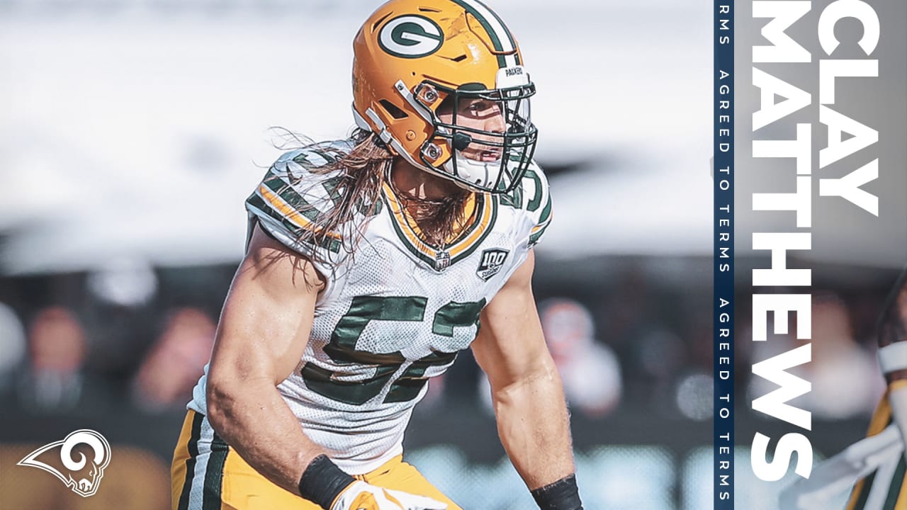 Rams release Clay Matthews after just one season, sending veteran  linebacker to free agency 