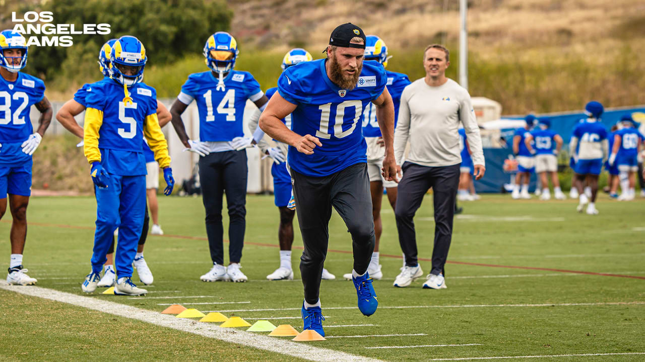 Cooper Kupp: He and Rams trainers 'all feel good about where we're at, feel  like we're making good time on things' with ankle rehab