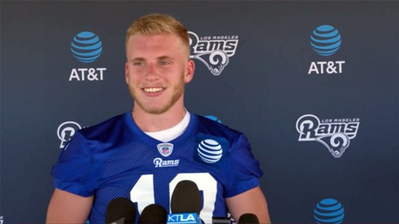 Cooper Kupp Rookie Minicamp Press Conference