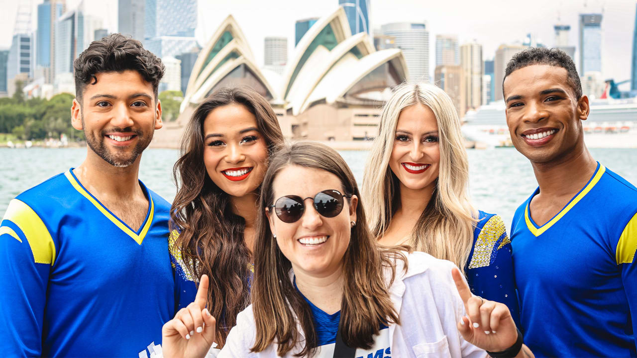 1280px x 720px - Ricky Hollywood & the Los Angeles Rams in Australia: Celebrating Sydney  World Pride, reacting to Vegemite & meeting AFLW's Sydney Swans