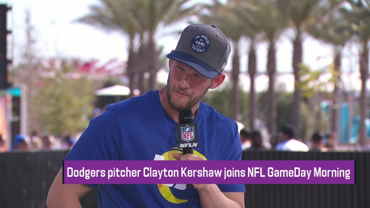 Dodgers pregame: Matthew Stafford throws out first pitch to Clayton Kershaw  for Rams Day 