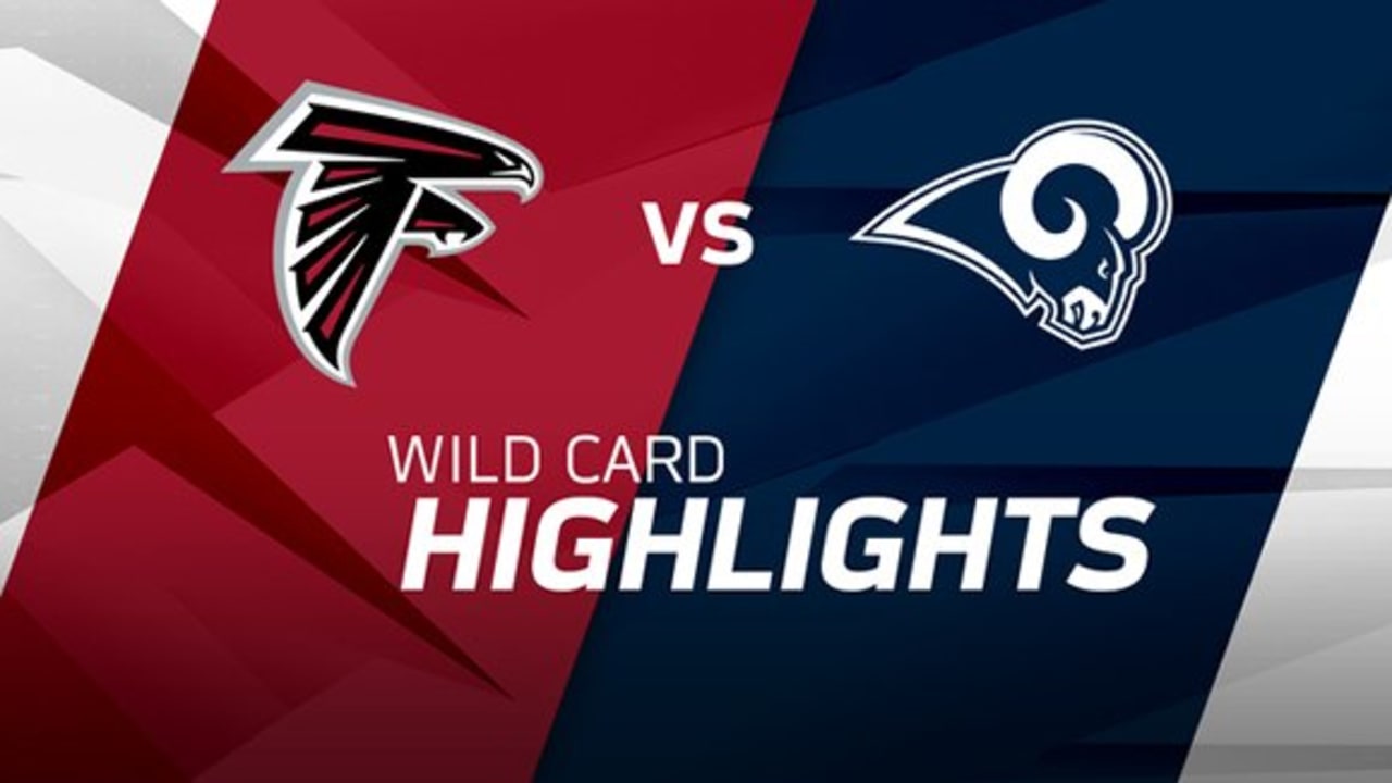 Atlanta Falcons vs. Los Angeles Rams Highlights | NFC Wild Card