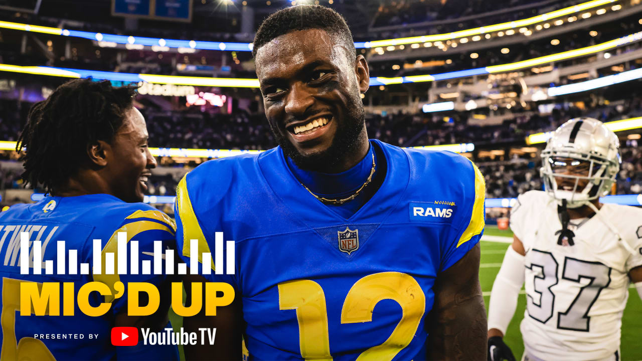 Los Angeles Rams wide receiver Van Jefferson mic'd up gamewinning