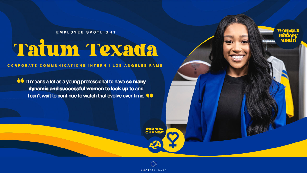 Rams Women's History Month Staff Showcase: Tatum Texada