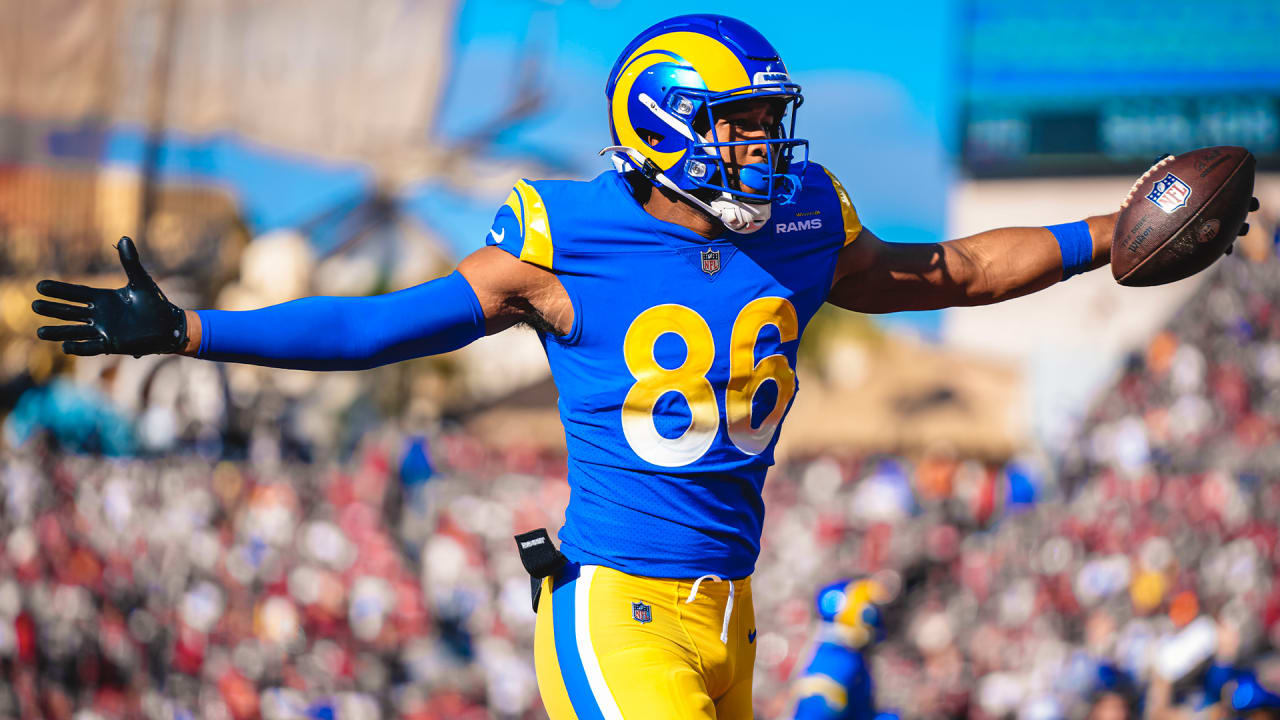 Rams TE Kendall Blanton talks his divisional-round touchdown & being a  Super Bowl starter on Rams Revealed