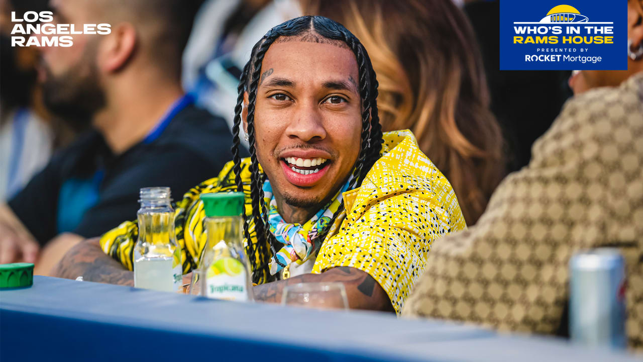 CELEBRITY PHOTOS: Tyga, will.i.am, Kate Hudson & more visit SoFi Stadium  for Rams vs. 49ers