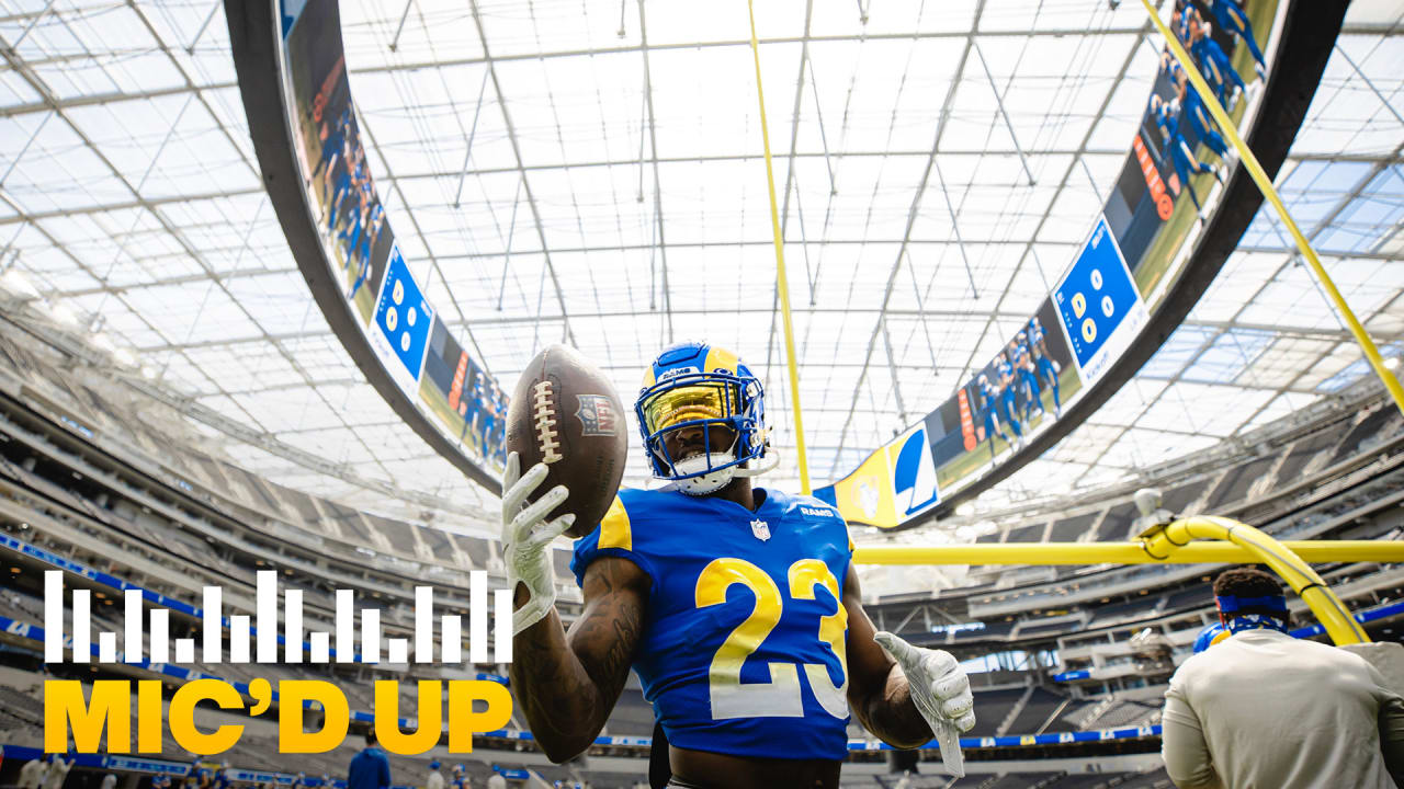 TURBO TUTU!!  Rams WR Tutu Atwell Mic'd Up Against The Chargers In Week  17 