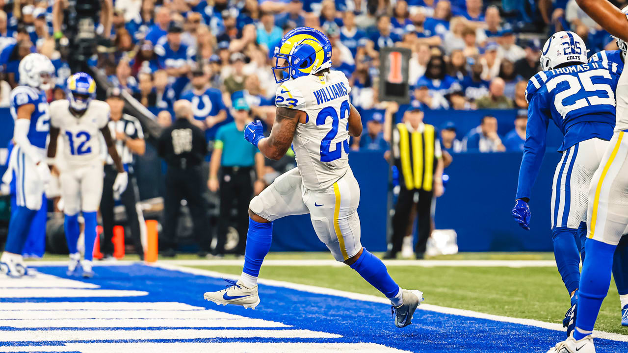 Los Angeles Rams running back Kyren Williams' second TD of the first