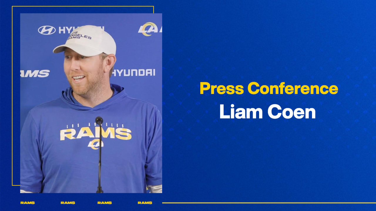 rams-offensive-coordinator-liam-coen-on-running-back-cam-akers