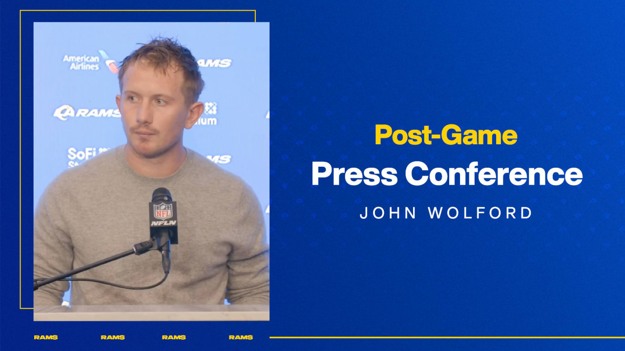 Rams quarterback John Wolford talks individual and offense s