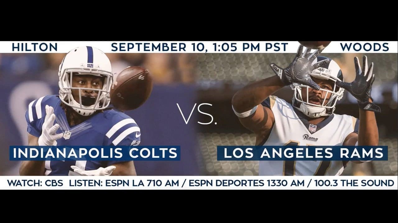 Los Angeles Rams Game Trailer vs. Indianapolis Colts