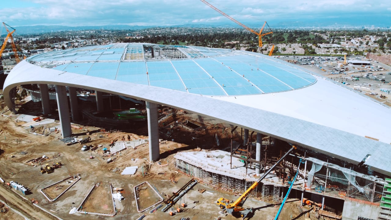 Time-lapse: Converting SoFi Stadium into the #RamsHouse