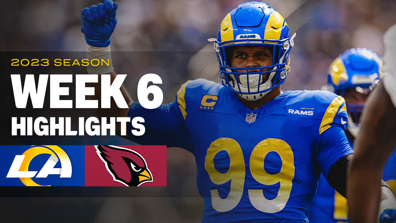 HIGHLIGHTS Los Angeles Ram top plays vs. Arizona Cardinals Wide