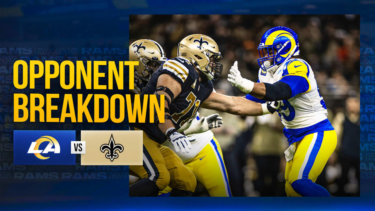 Los Angeles Rams 2023 Opponent Breakdown: New Orleans Saints