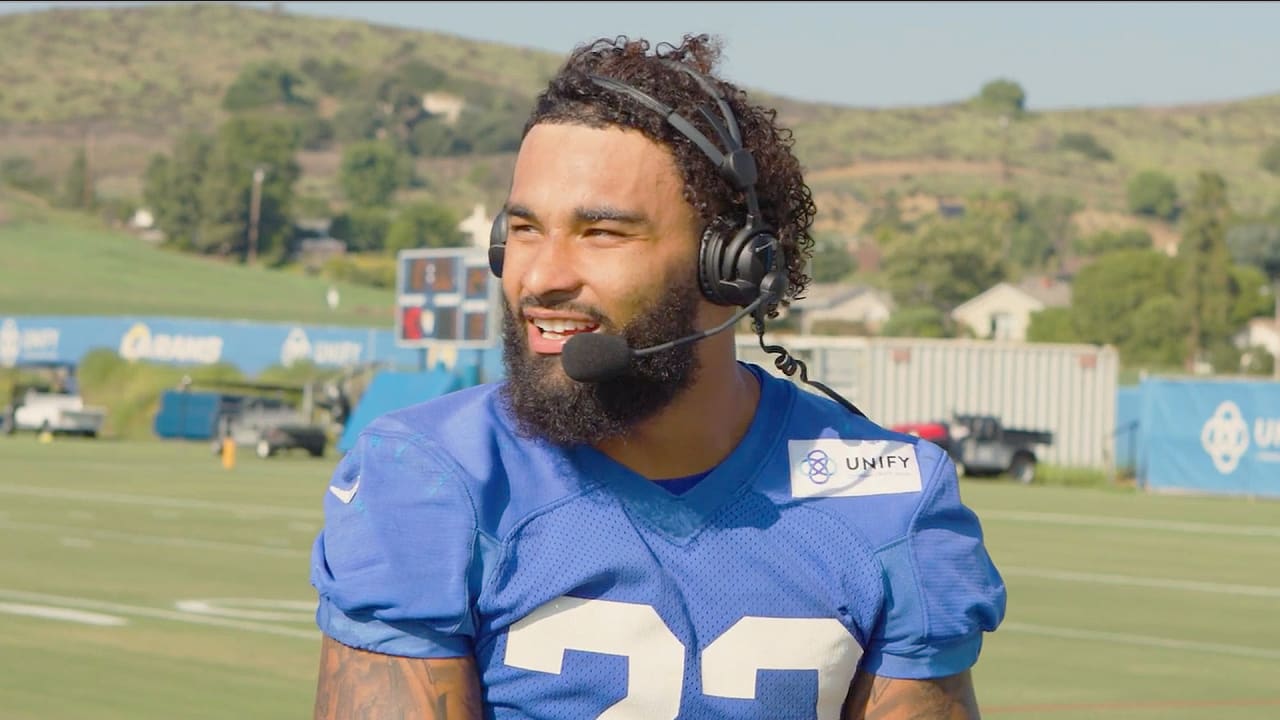 Los Angeles Rams Vamos Rams Player Interview Running back Kyren