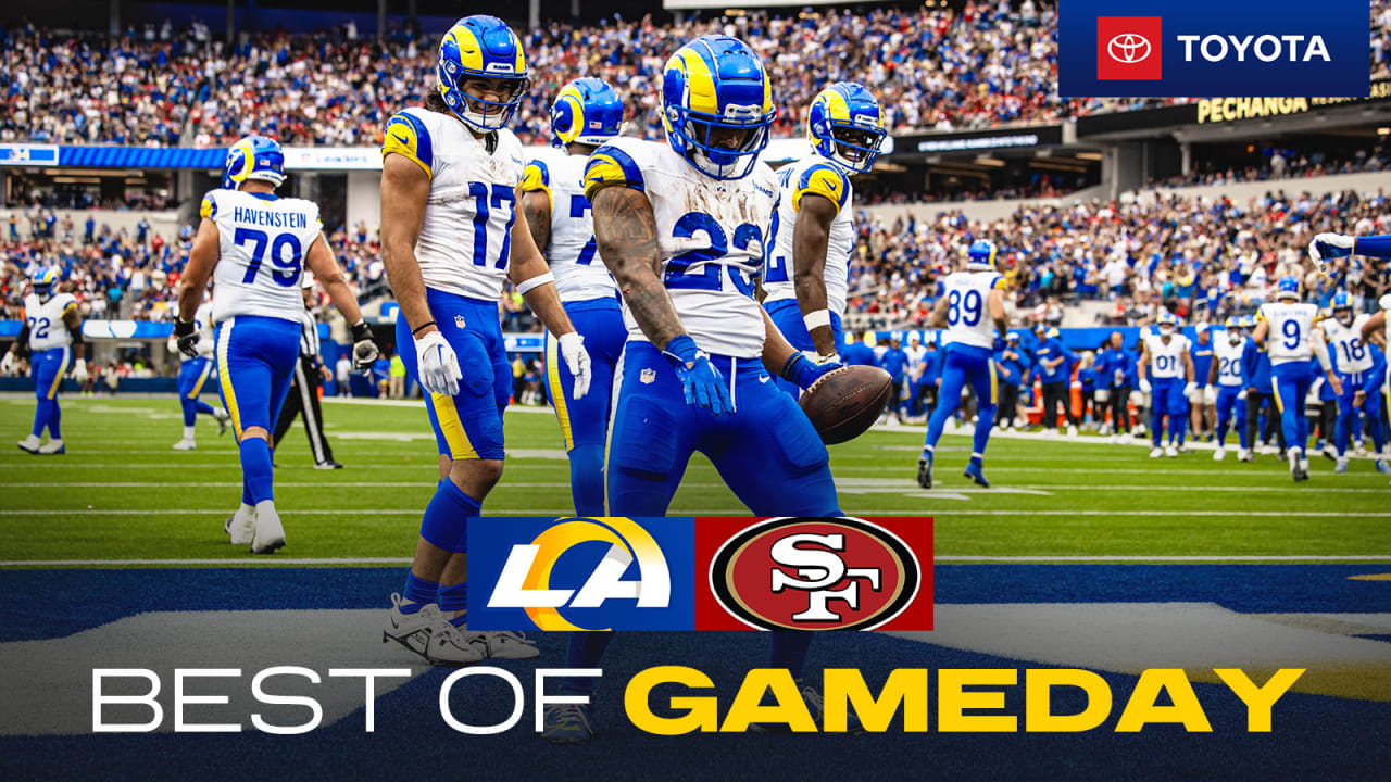 Rams sporting their best blue and yellow throwback uniforms for Week 17 -  Niners Nation