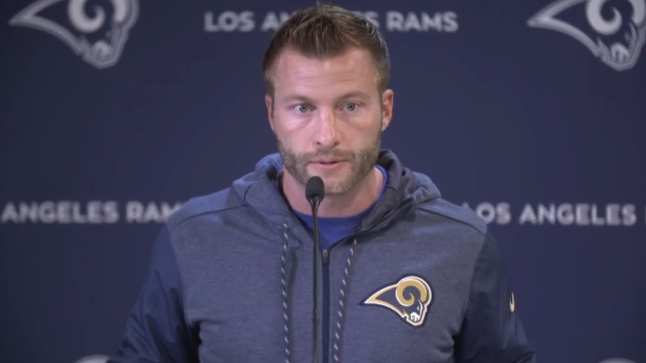 Sean McVay Press Conference 1015