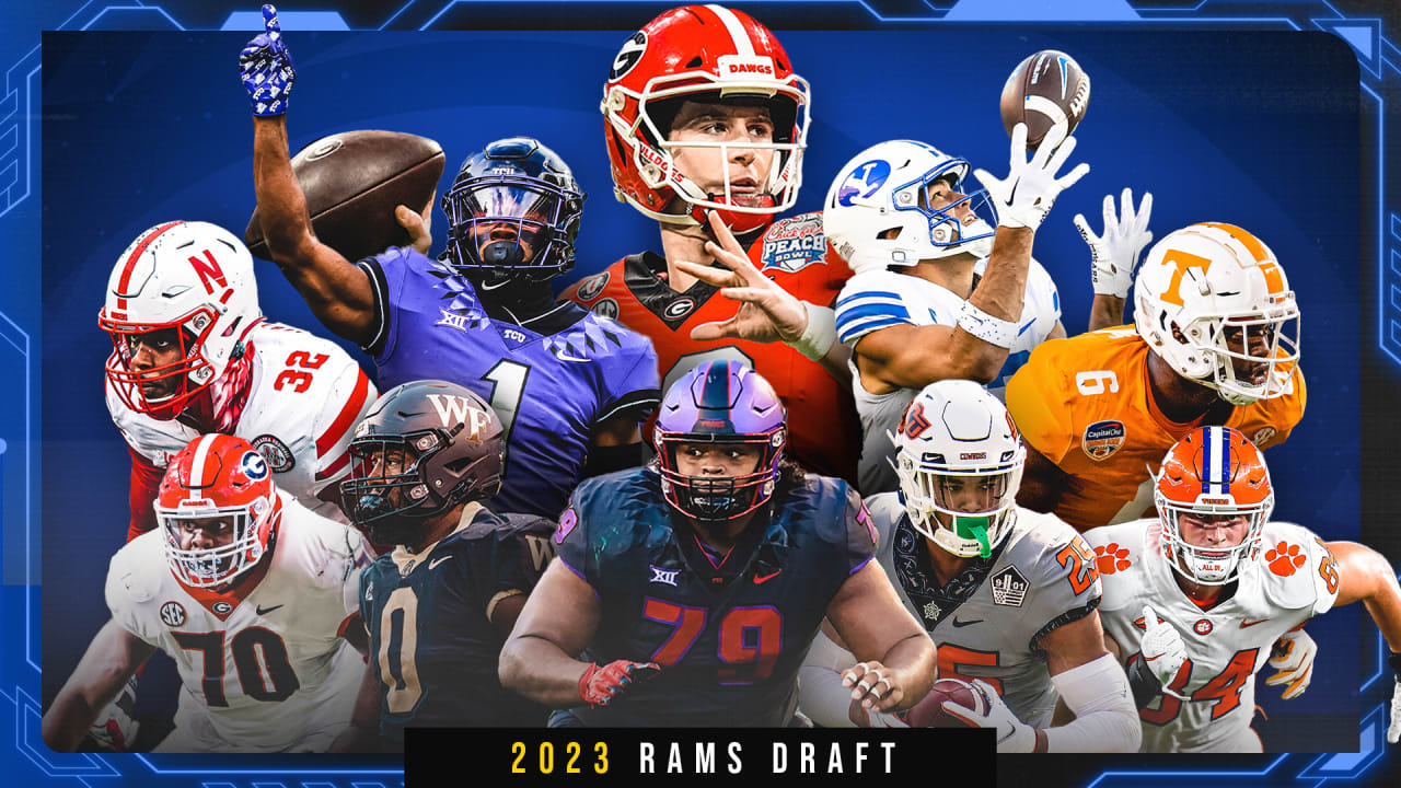 PHOTOS: Meet the Rams 2023 NFL Draft class