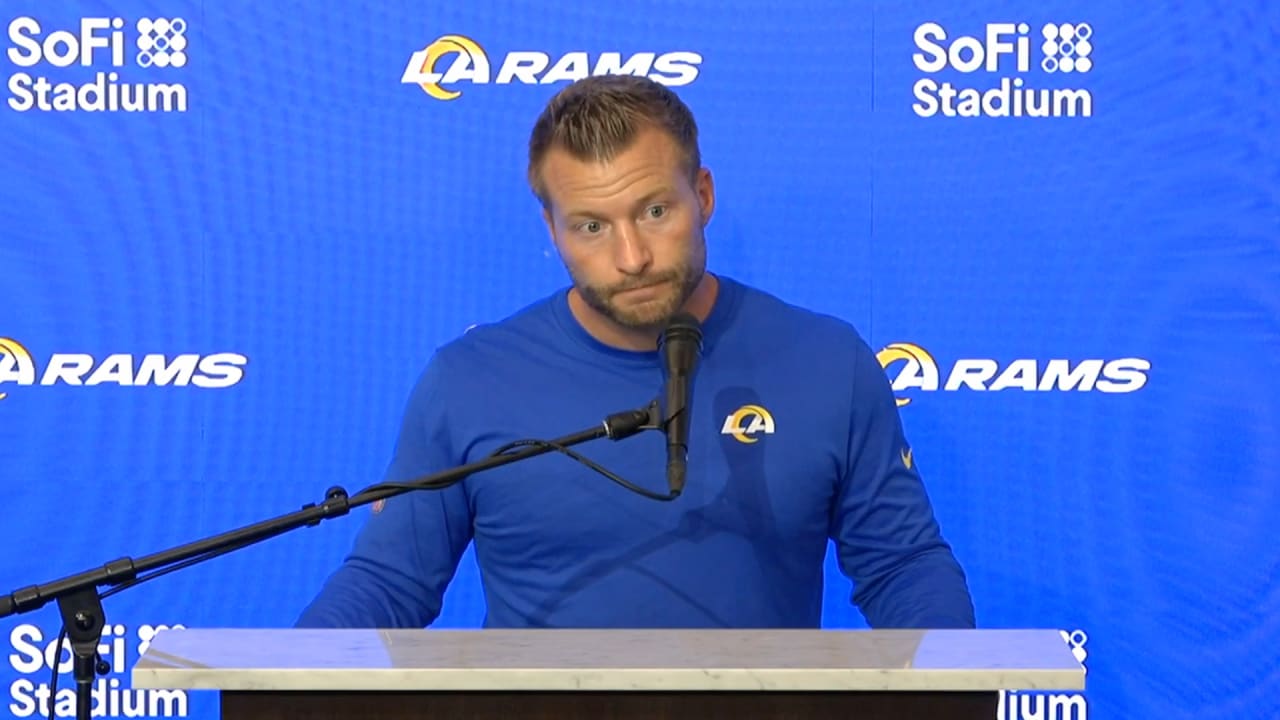 Rams Head Coach Sean McVay: "I Thought That Was A Resilient Effort By ...