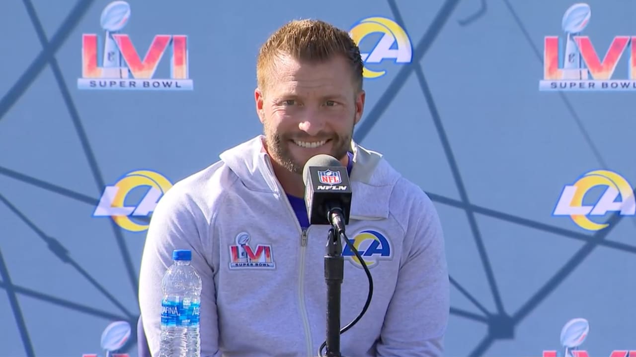 Rams head coach Sean McVay shares final thoughts on Super