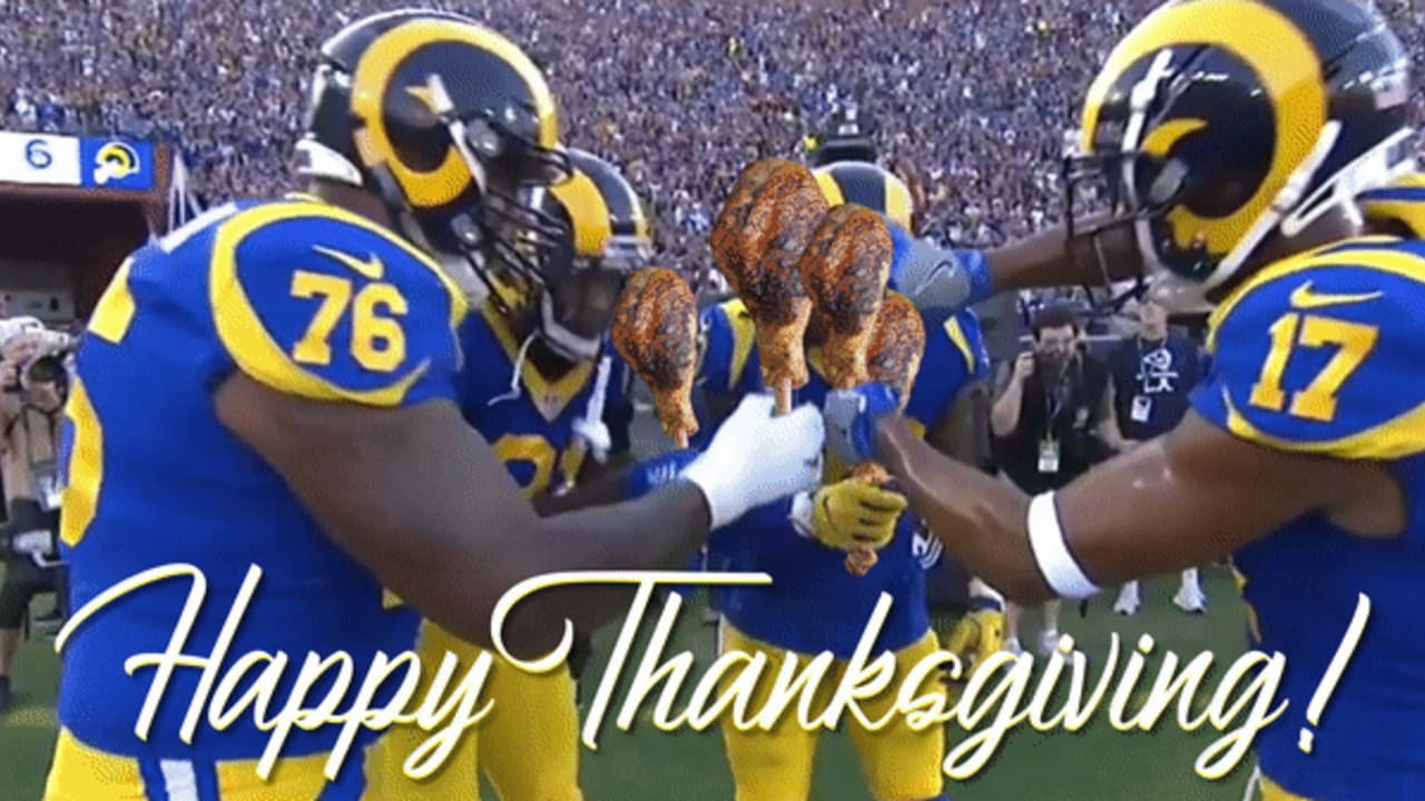 Los Angeles Rams on Twitter: Happy Thanksgiving from our family to yours!  