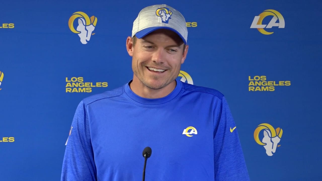 Rams offensive coordinator Kevin O'Connell talks Cardinals pass rush