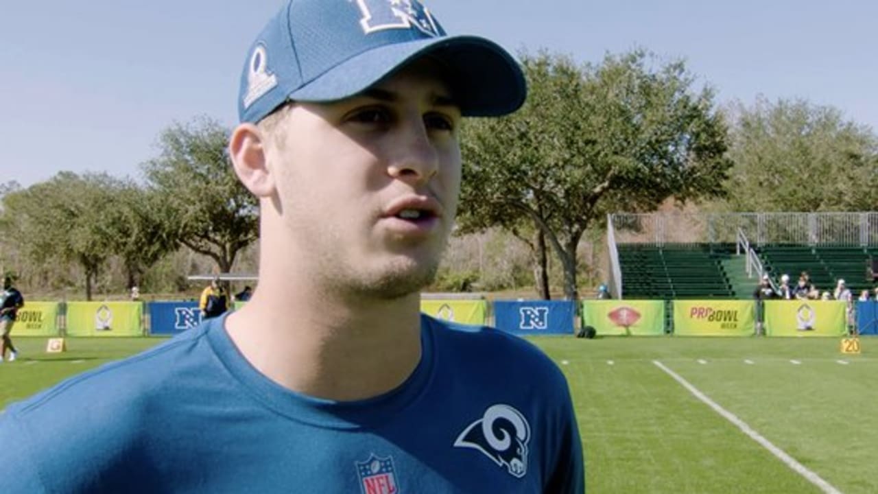 Jared Goff Reflects on Day 1 at Pro Bowl