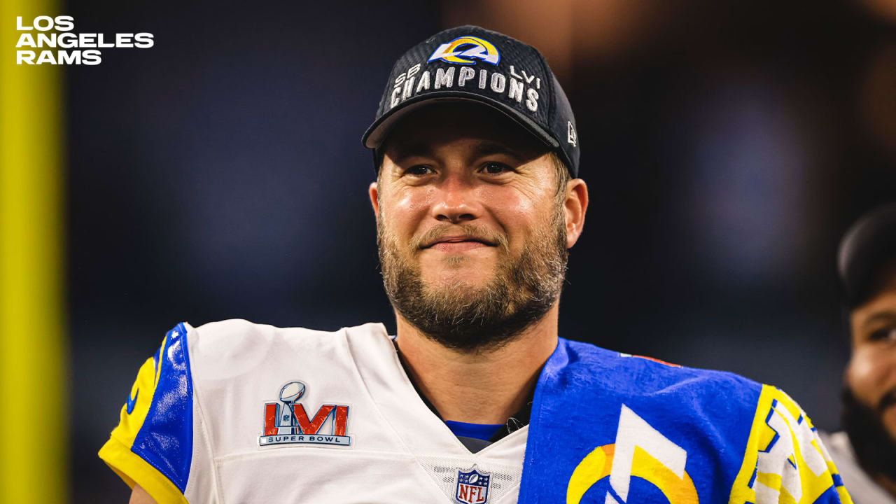 Matthew Stafford: “So happy to be a world champ”