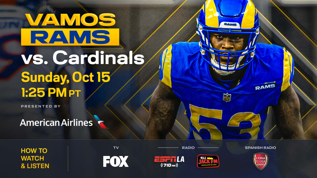 How to watch Rams at Cardinals: Time, TV, streaming options for Week 3