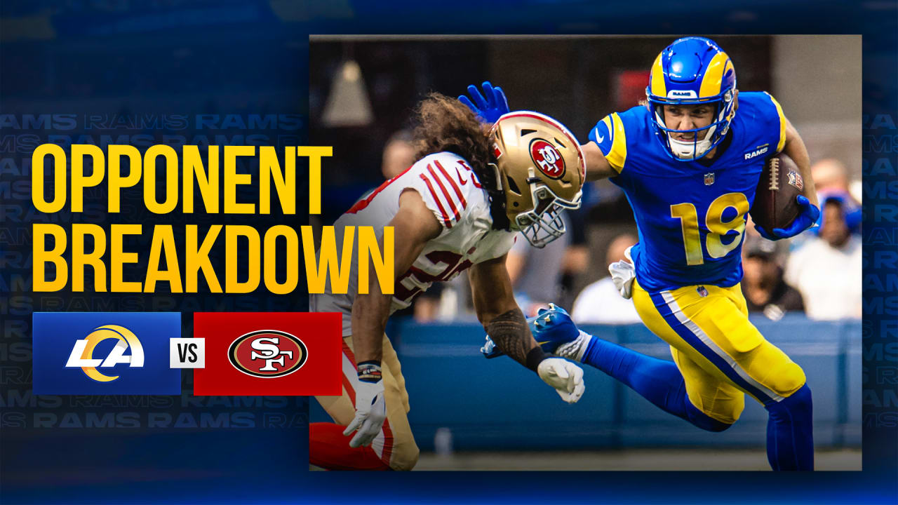 Rams 2023 Opponent Breakdown San Francisco 49ers