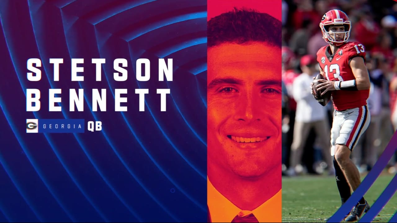 Stetson Bennett Quarterback Georgia  NFL Draft Profile & Scouting Report