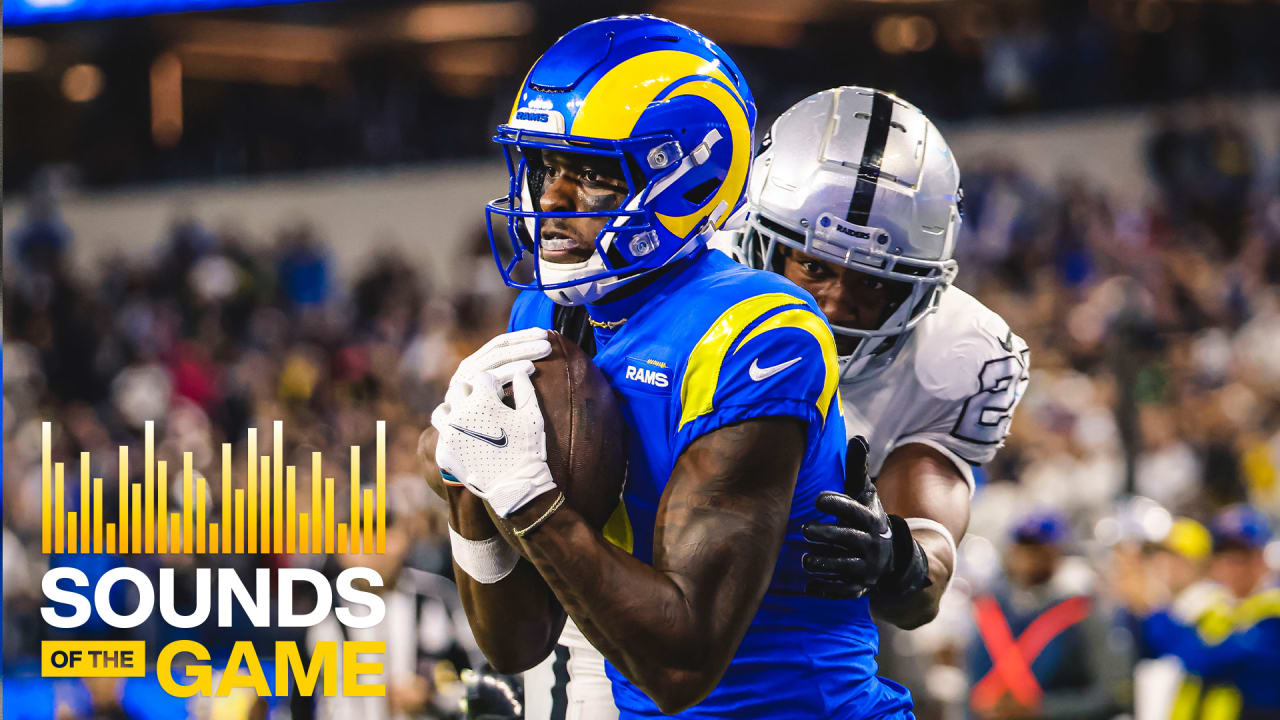 Los Angeles Rams Sounds of the Game  98 yards, let's go!!: Best from  Week 14 win over the Raiders