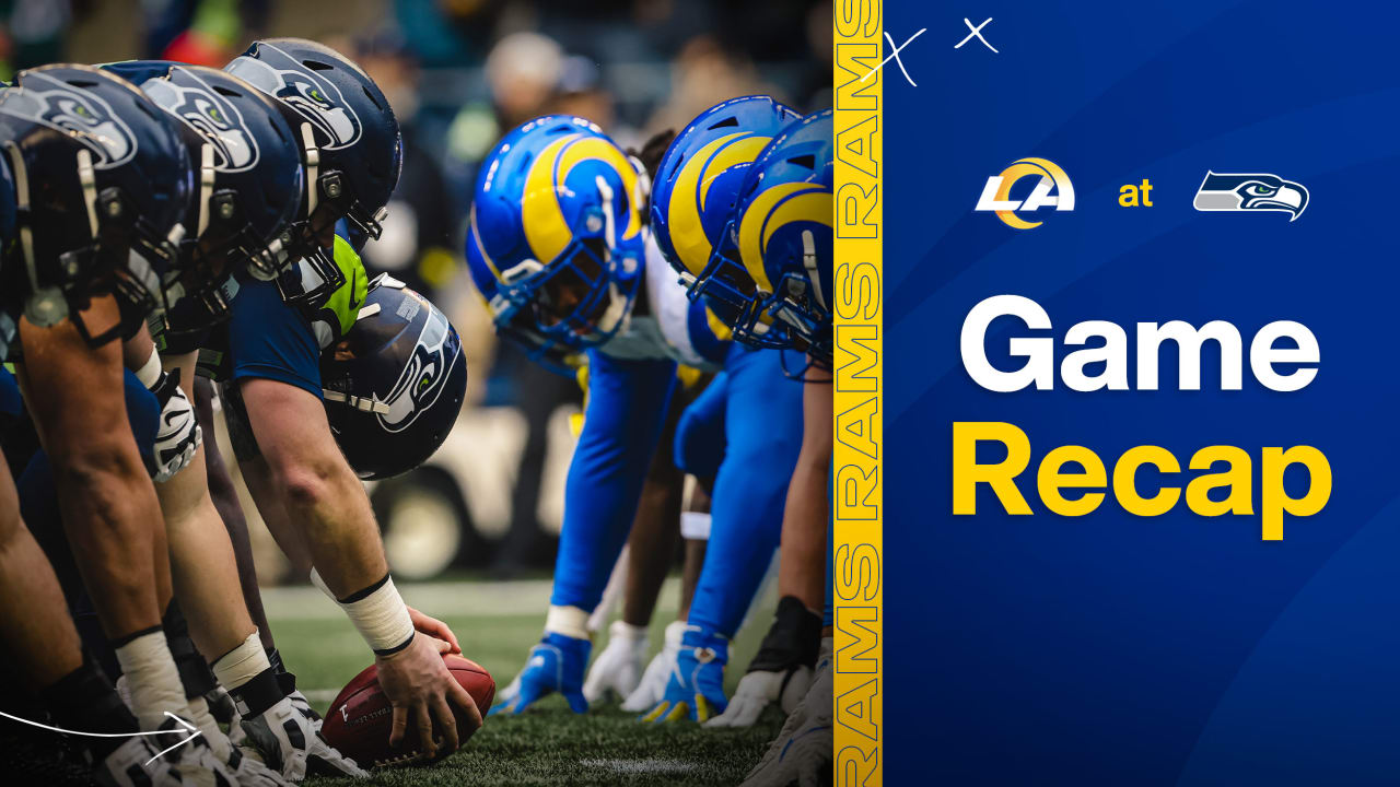 Week 18 Game Recap: Los Angeles Rams fall to Seattle Seahawks 19-16 in ...