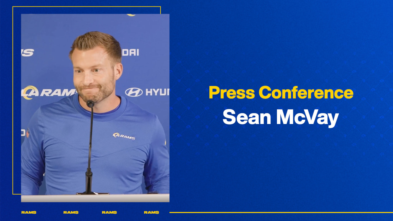 Rams' Sean McVay expresses gratitude, love for grandfather