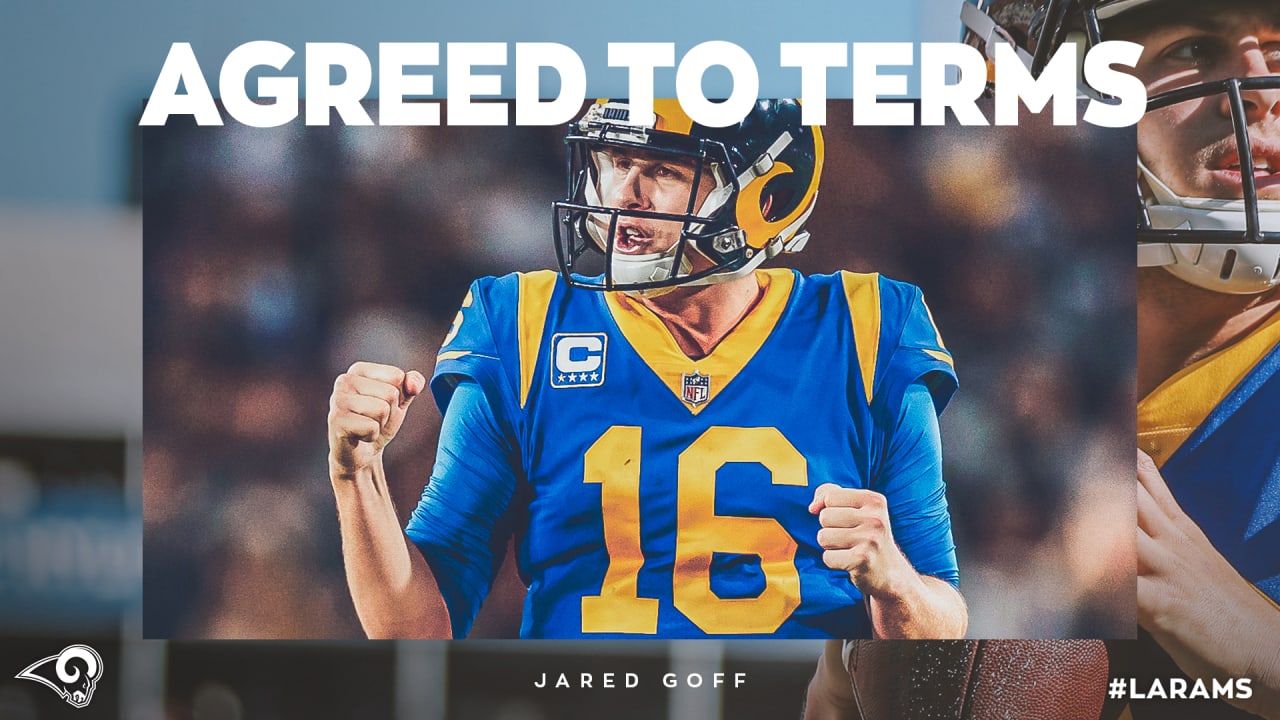 Rams, Jared Goff agree to terms on 4-year extension