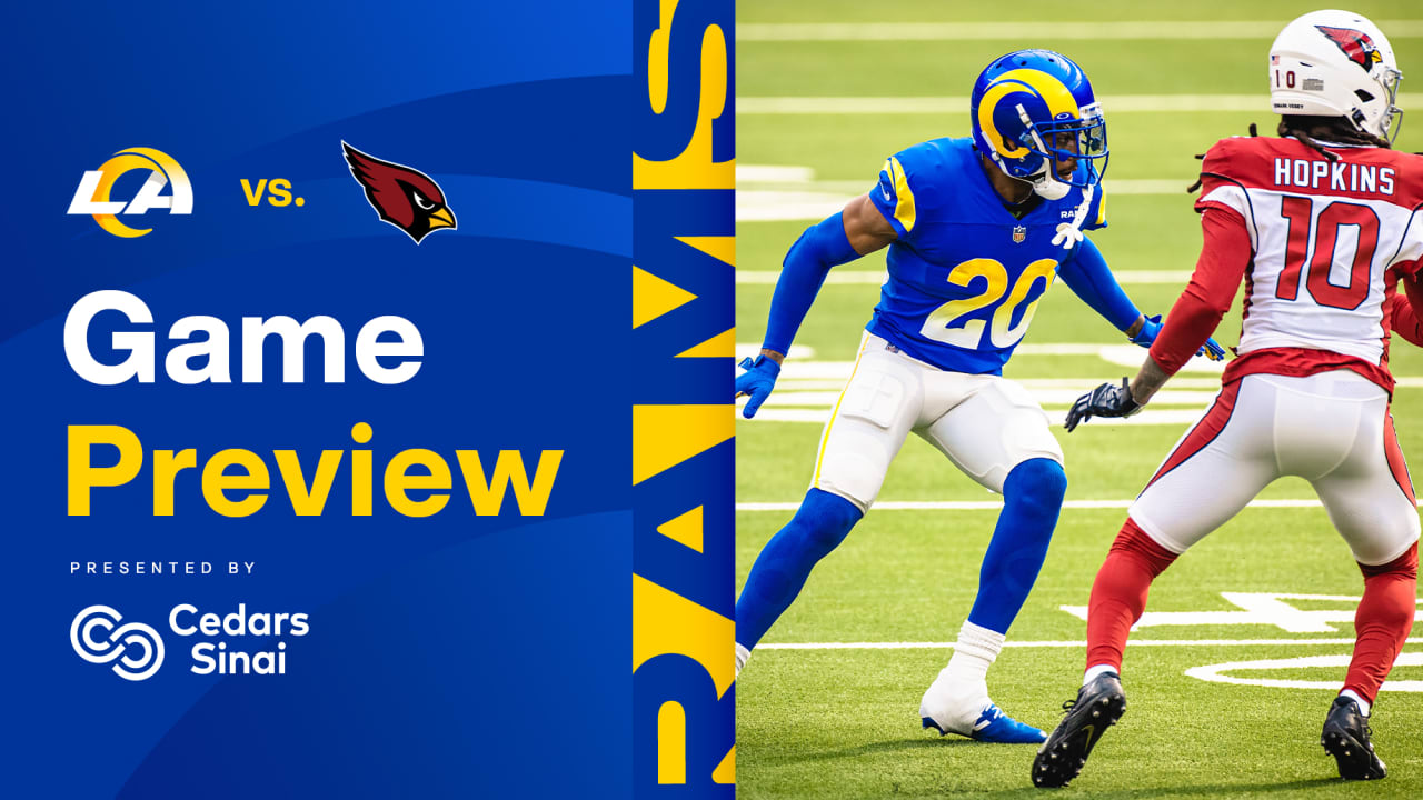 Arizona Cardinals vs. Los Angeles Rams: Time, TV channel, preview