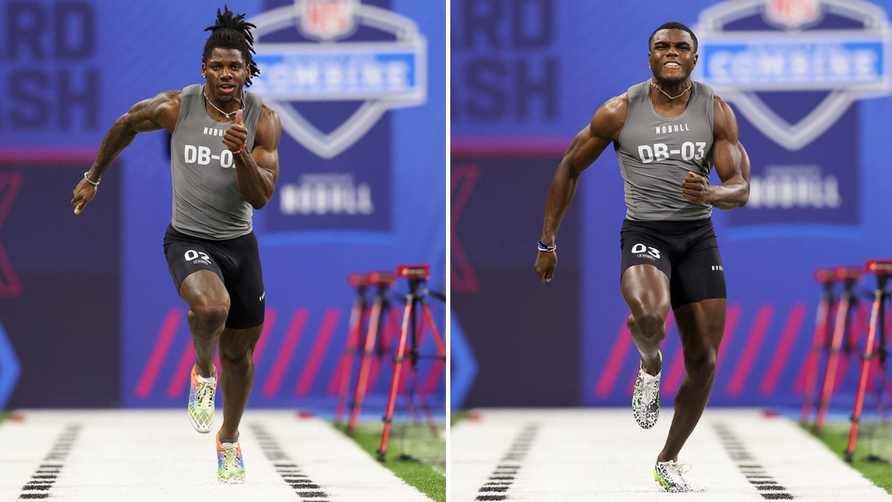 Fastest 40 times from WRs on Day 3 at the NFL Combine - On3