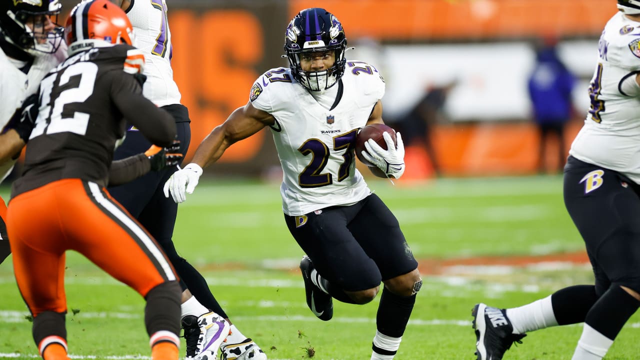 Ravens rule out J.K. Dobbins for matchup with Browns - The San Diego  Union-Tribune