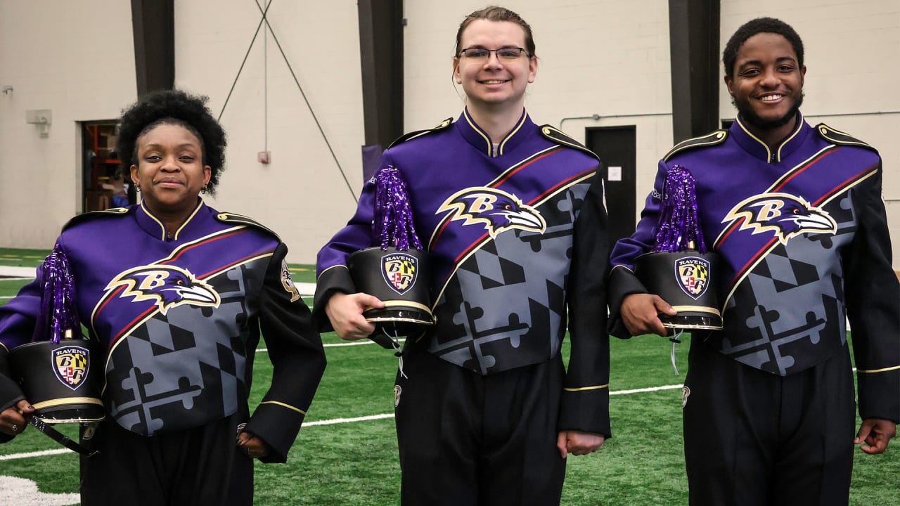 Ravens Unveiling New Band Uniforms at Home Opener